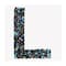 12 Pack: Black AB Letter Bling Sticker by Recollections®